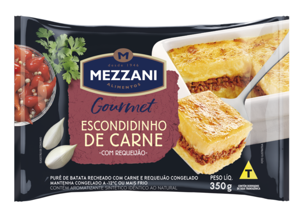 Mezzani Gourmet Escondidinho de Carne 350g