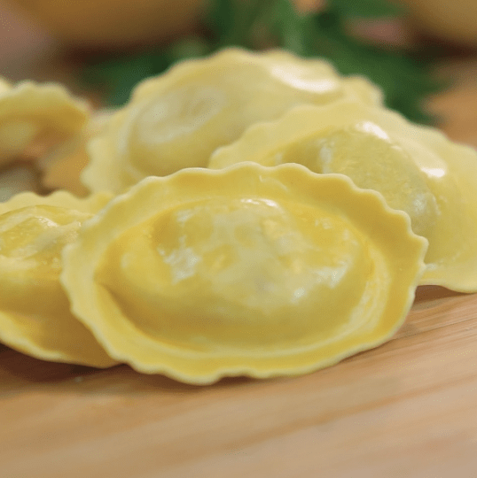 Sorrentina de Ricotta y Espinacas con 2 salsas