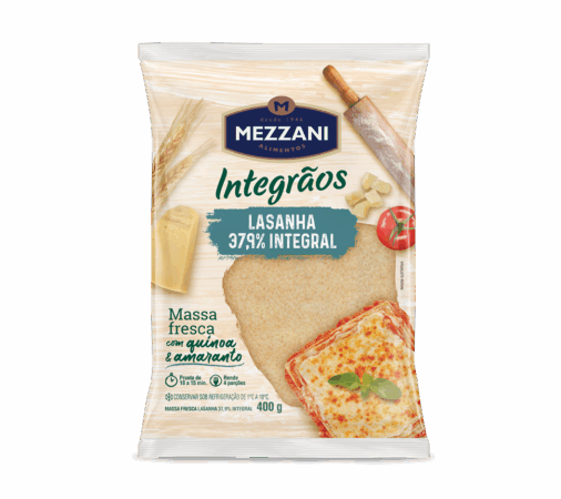 Lasanha Integral 400g - Mezzani Lasanha Integral 400g - Mezzani