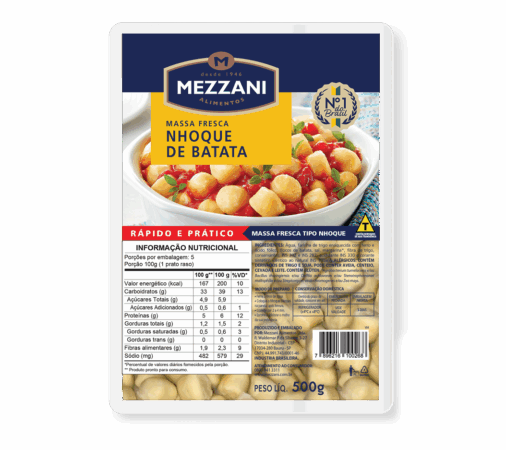 Nhoque de Batata 500g - Mezzani Nhoque de Batata 500g - Mezzani