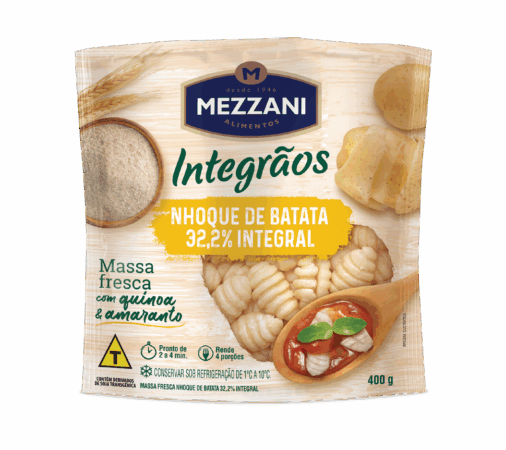 Nhoque Integral 400g - Mezzani Nhoque Integral 400g - Mezzani