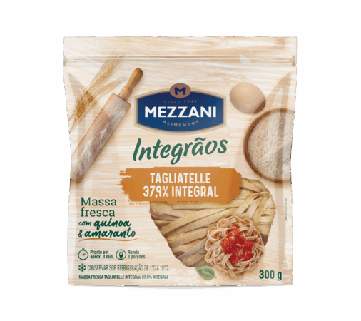 Tagliatelle Integral 300g - Mezzani Tagliatelle Integral 300g - Mezzani