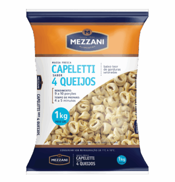 Capeletti 4 Queijos 1kg