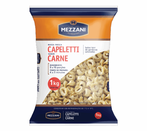 Capeletti de Carne 1kg - Mezzani Capeletti de Carne 1kg - Mezzani