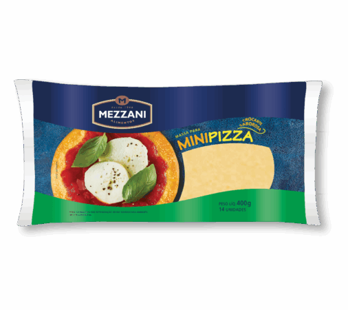 Mini Pizza 400g - Mezzani Mini Pizza 400g - Mezzani