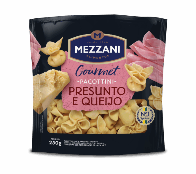 Pacottini de Jamón y Queso 250g