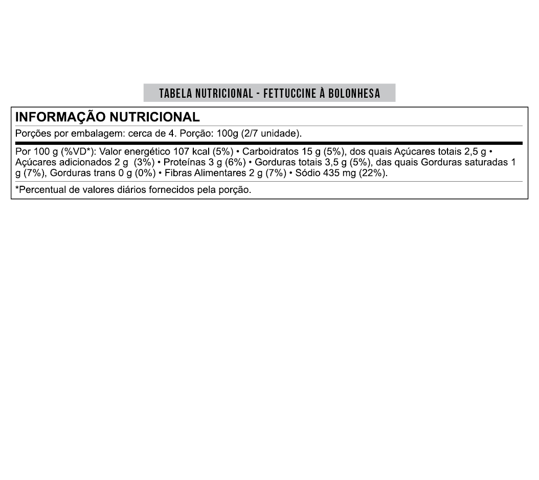 Fettuccine Boloñesa 350g - Mezzani