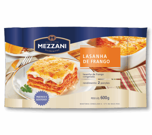 Lasaña de Pollo 600g - Mezzani Lasaña de Pollo 600g - Mezzani