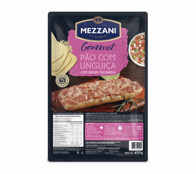 Pan con Salchicha 400g