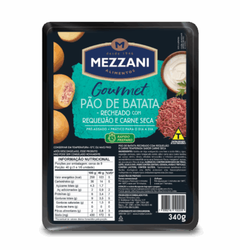 Pan de Patata Relleno de Requesón y Carne Seca 300g