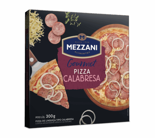Pizza Calabresa 300g - Mezzani Pizza Calabresa 300g - Mezzani