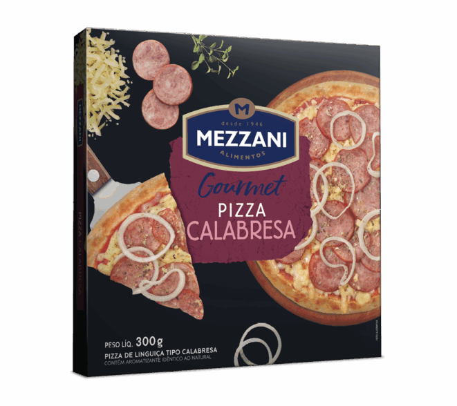 Pizza Calabresa 300g