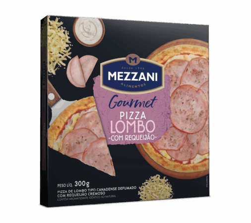 Pizza de Lomo con Requesón 300g - Mezzani