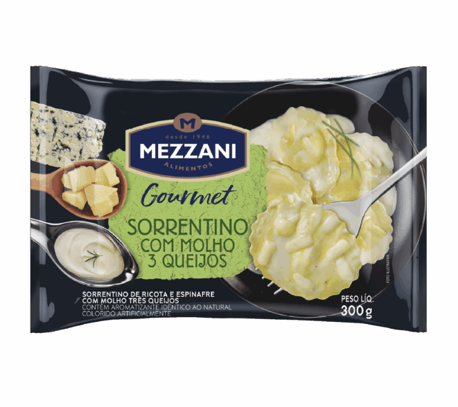 Sorrentina con Salsa 3 Quesos 300g