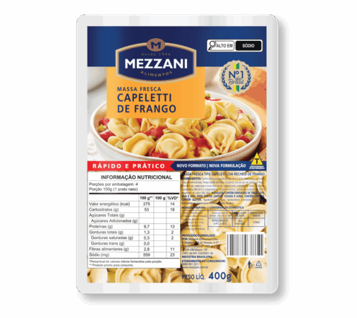 Capeletti de Pollo 400g - Mezzani Capeletti de Pollo 400g - Mezzani