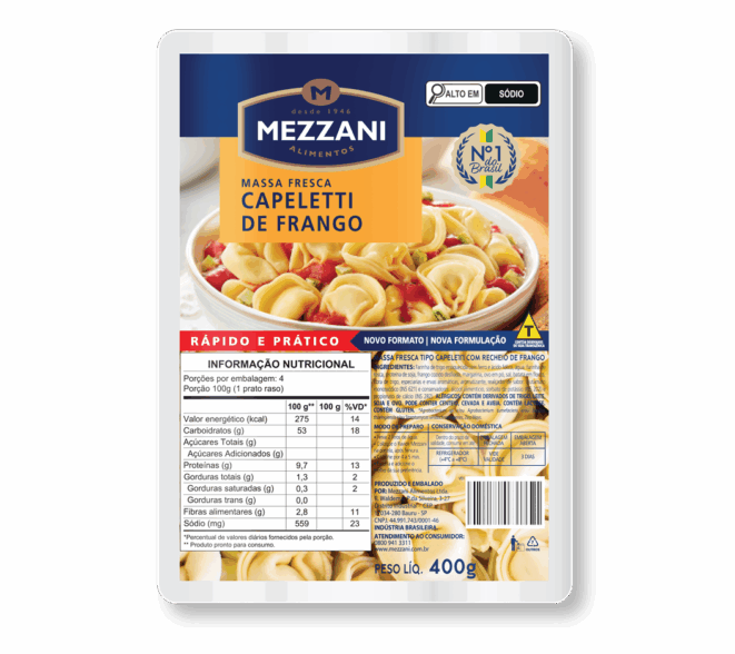 Capeletti de Pollo 400g