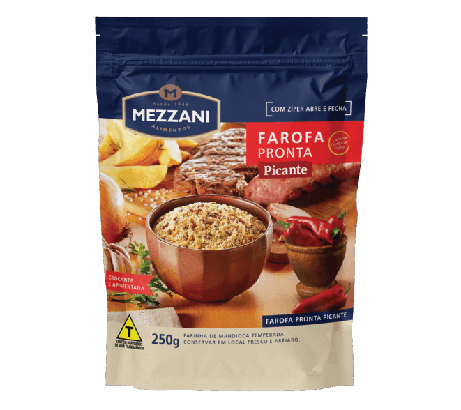 Farofa Picante Pronta 250g