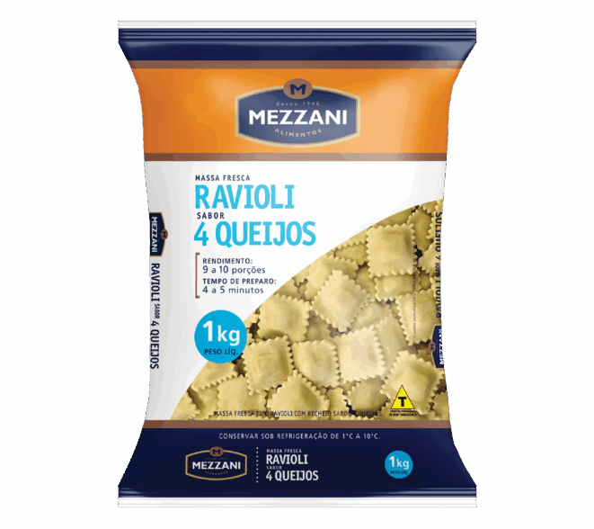 Ravioli 4 Quesos 1kg
