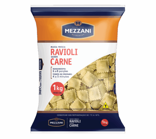 Ravioli de Carne 1kg - Mezzani Ravioli de Carne 1kg - Mezzani