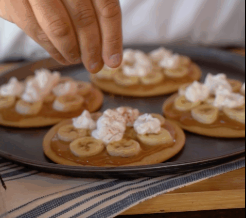 Brotonoff – Pizza Individual con Sabor a Banoff - Mezzani